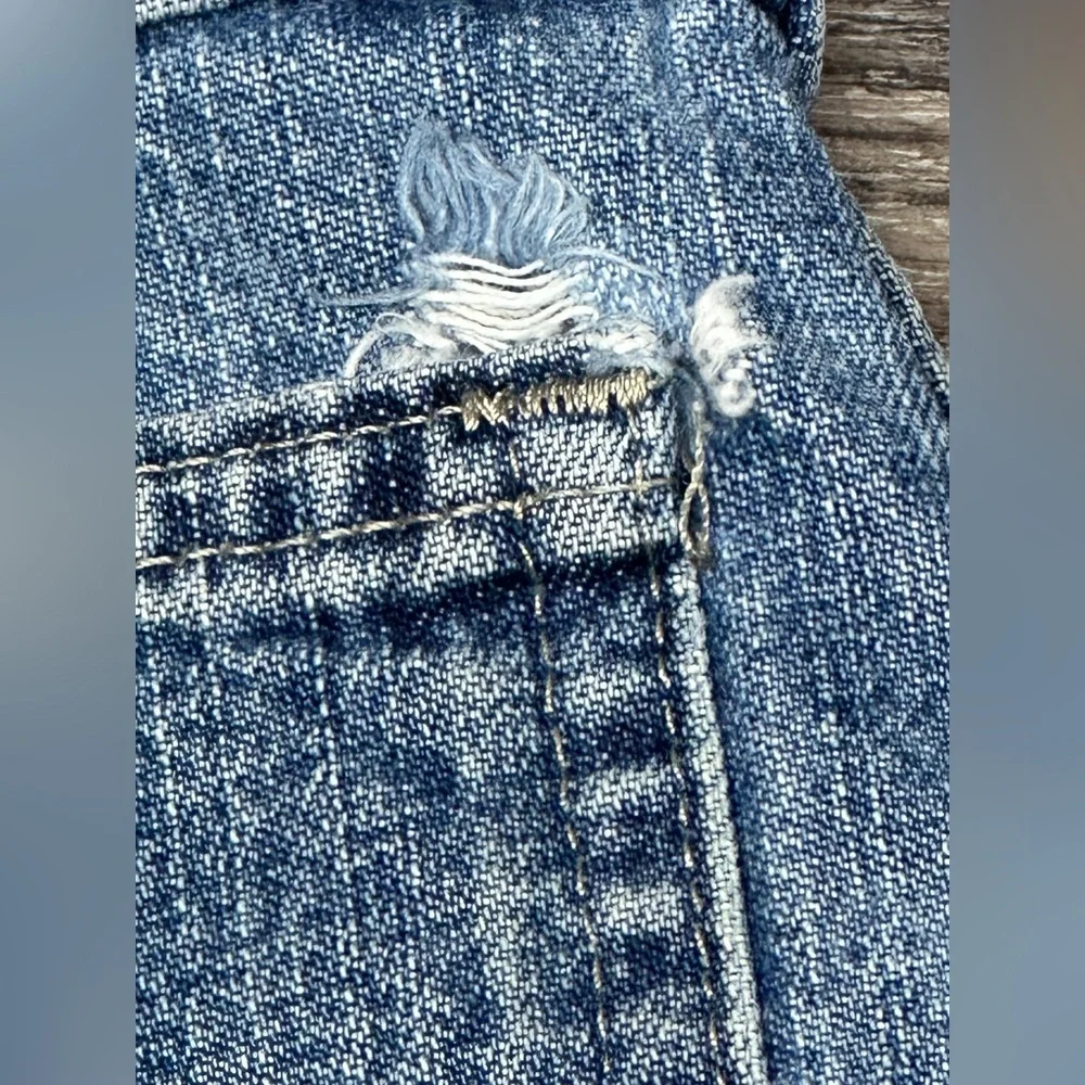 Wrangler Carpenter Shorts 34 Denim Workwear Utility Y2K Fade